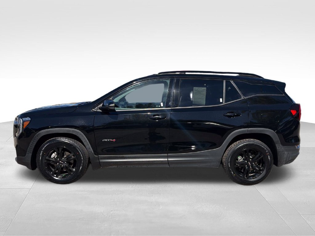 Used 2022 Black GMC AT4 image 2