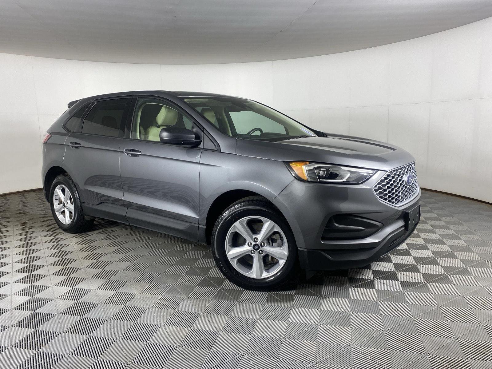 Used 2024 Carbonized Gray Metallic Ford SE image 16