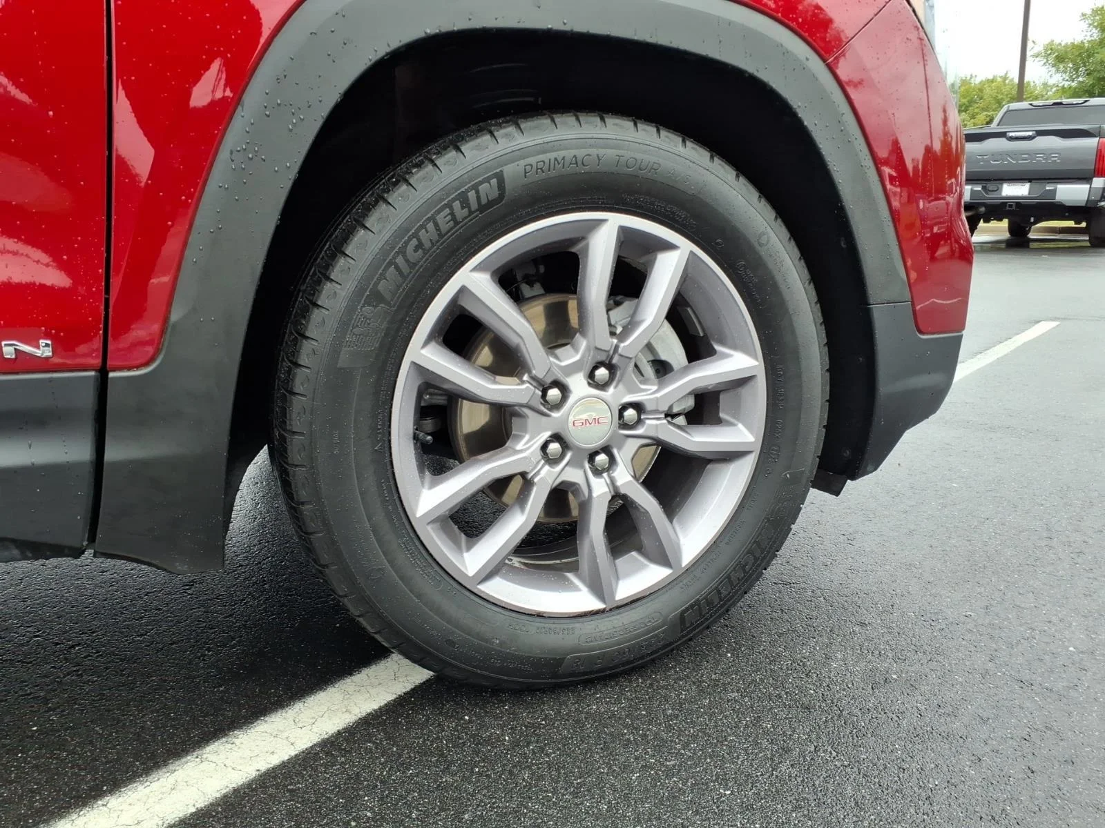 Used 2023 Volcanic Red Tintcoat GMC SLT image 11