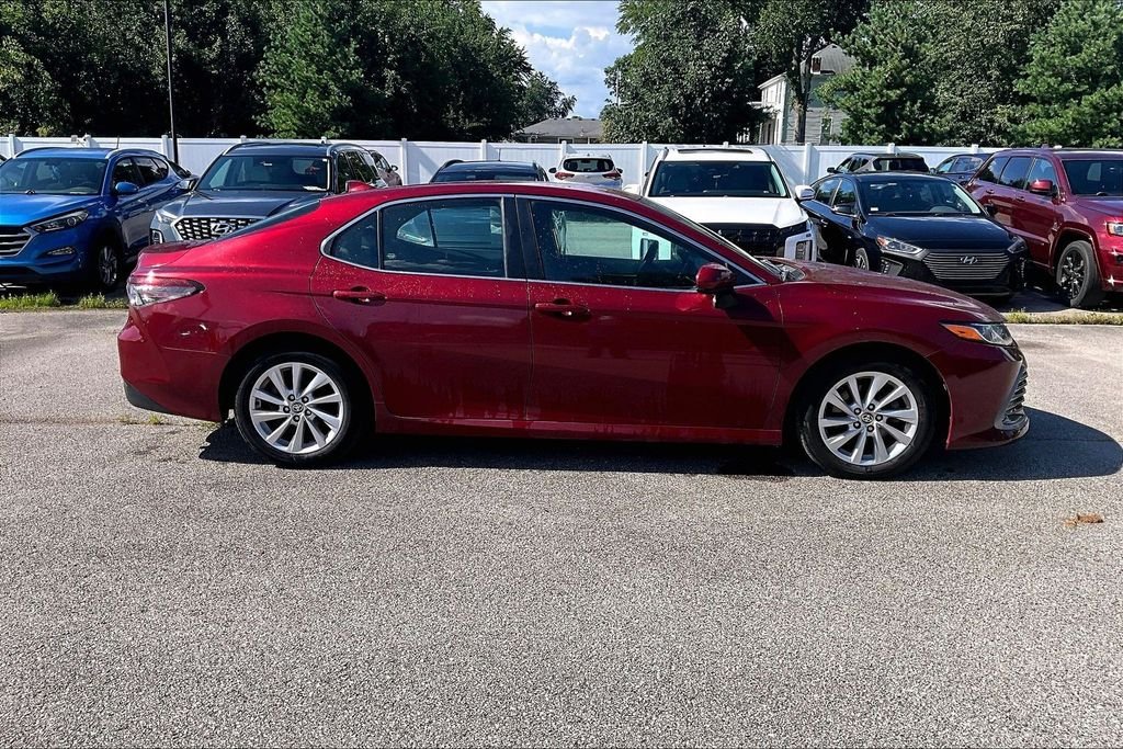 Used 2022 Red Toyota LE image 7