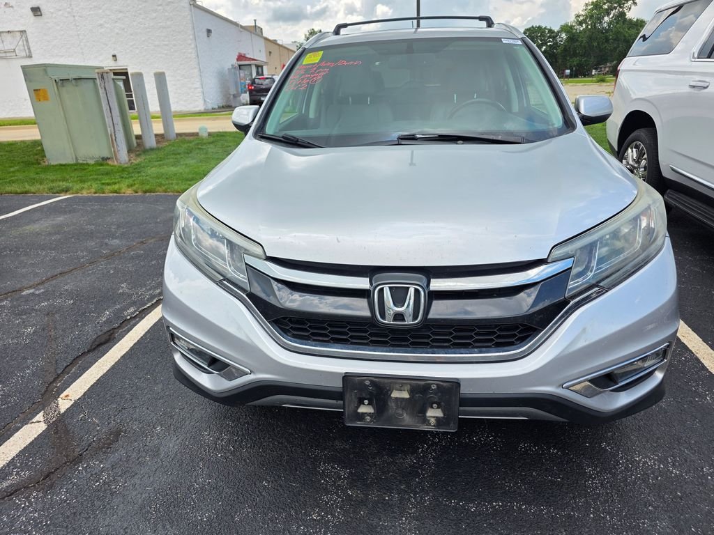 Used 2015 Alabaster Silver Metallic Honda EX-L image 1