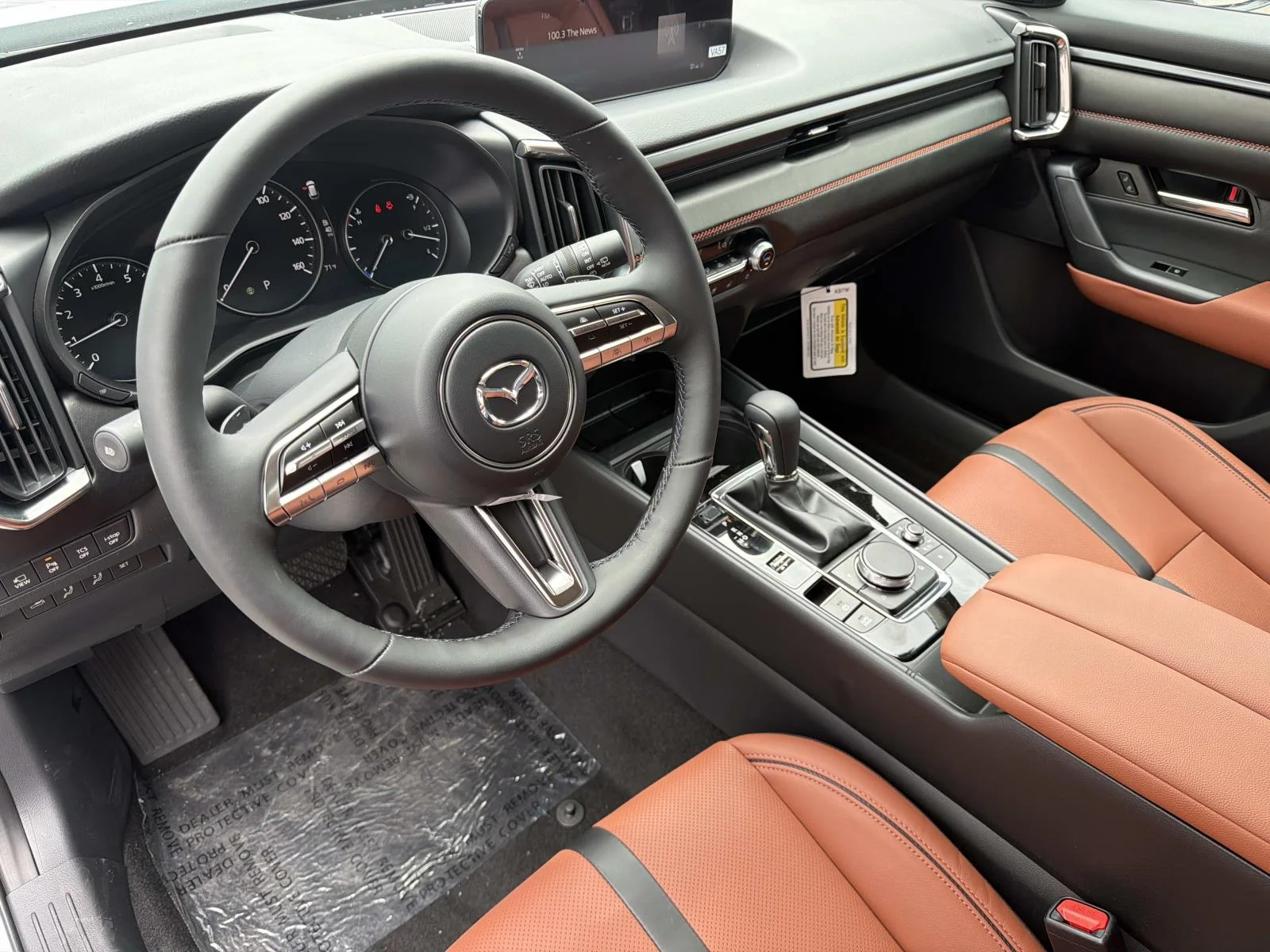 New 2026 Wind Chill Pearl Mazda 2.5 Turbo Premium Plus AWD image 7