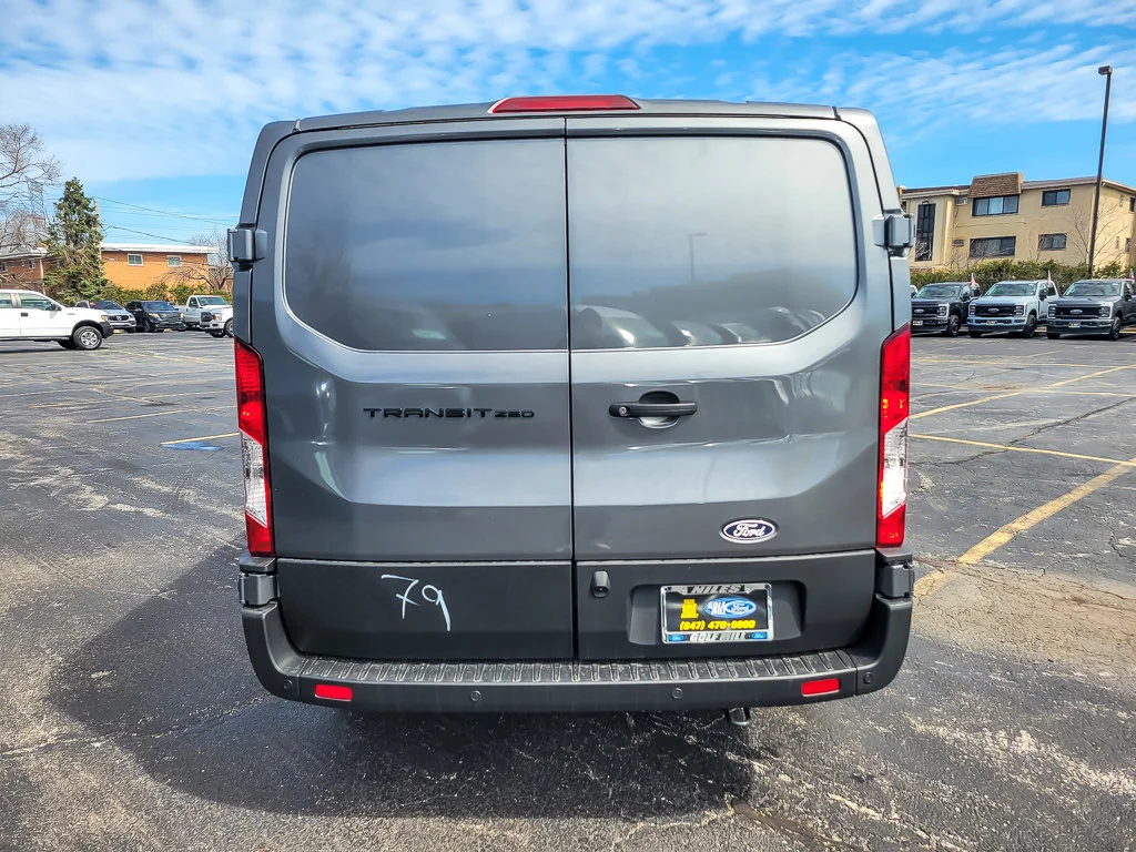 New 2026 Carbonized Gray Metallic Ford Cargo Van image 9