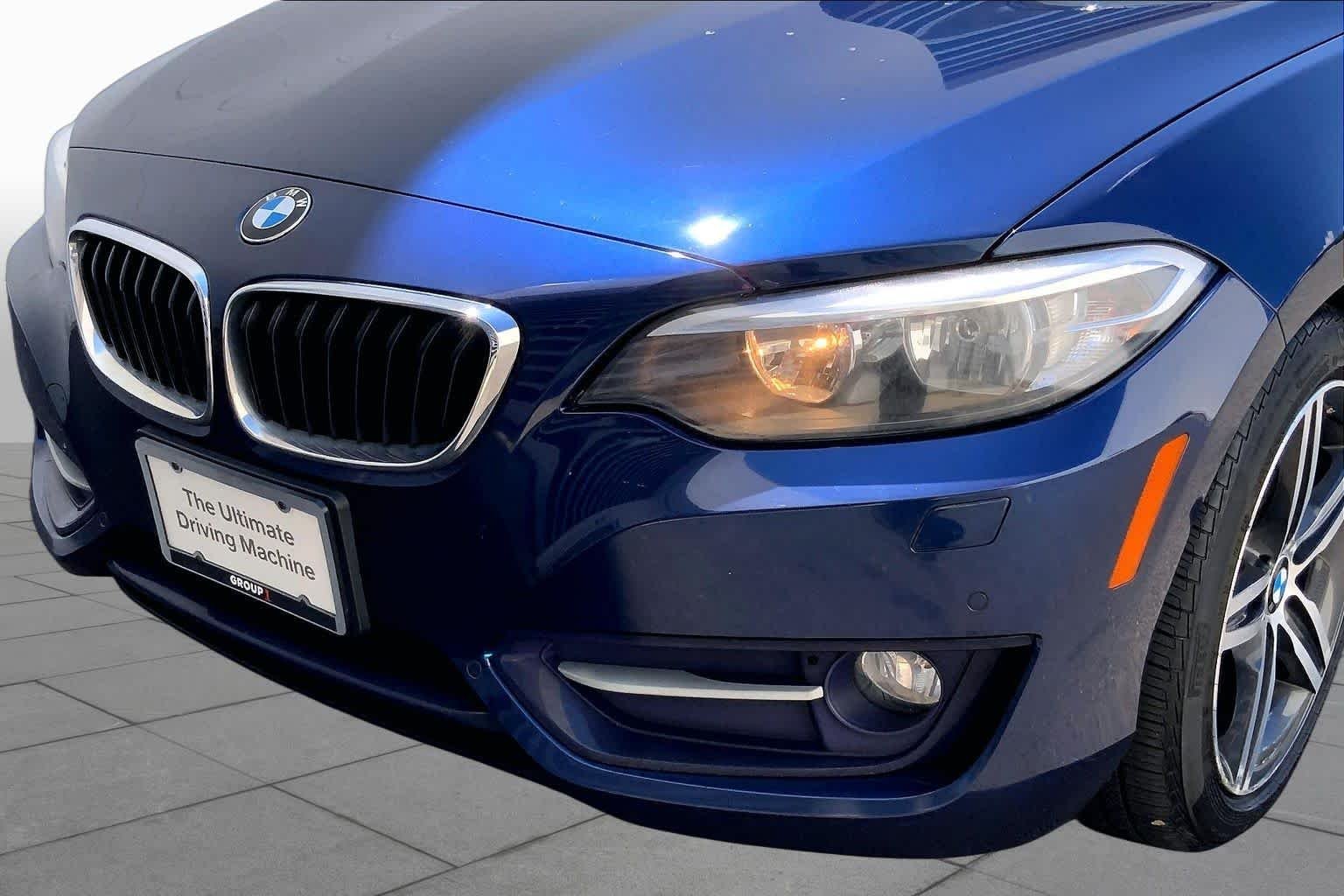 Used 2017 Estoril Blue Metallic BMW 230i xDrive image 31