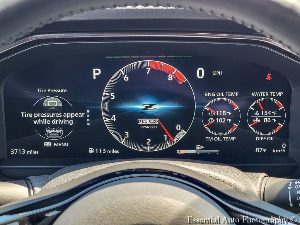 Used 2024 Black Diamond Pearl Nissan Performance image 8
