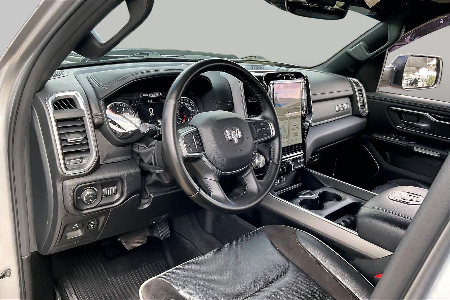 Used 2022 Billet Silver Metallic Clearcoat Ram Laramie image 17