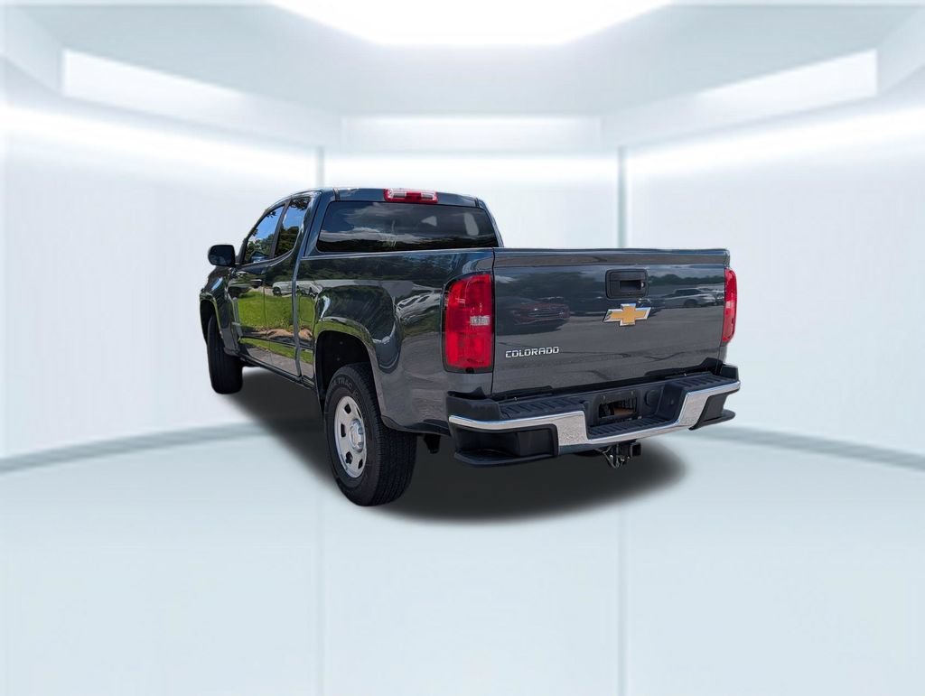 Used 2020 SHADOW GRAY METALLIC Chevrolet 2WD Work Truck image 4