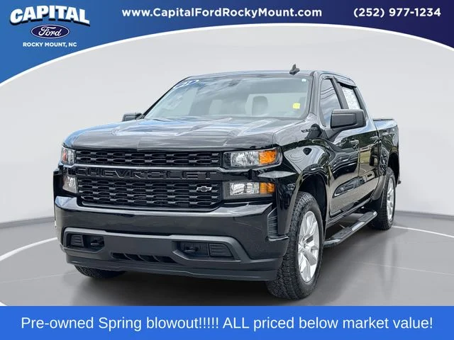Used 2021 Black Chevrolet Custom image 1