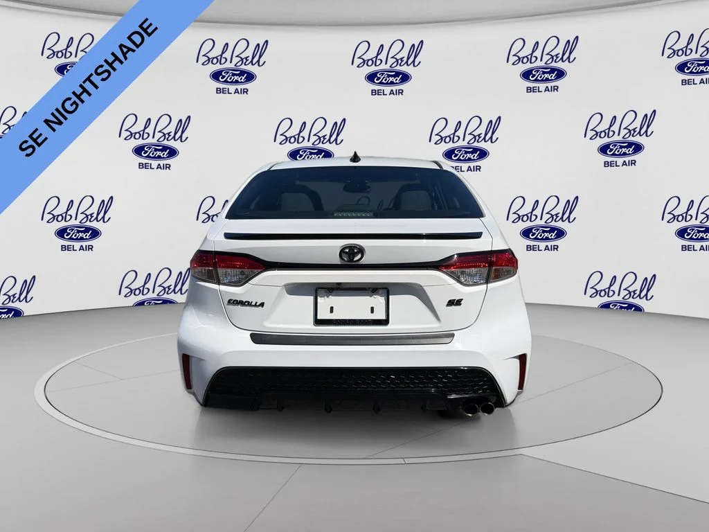 Used 2020 White Toyota SE Nightshade image 6
