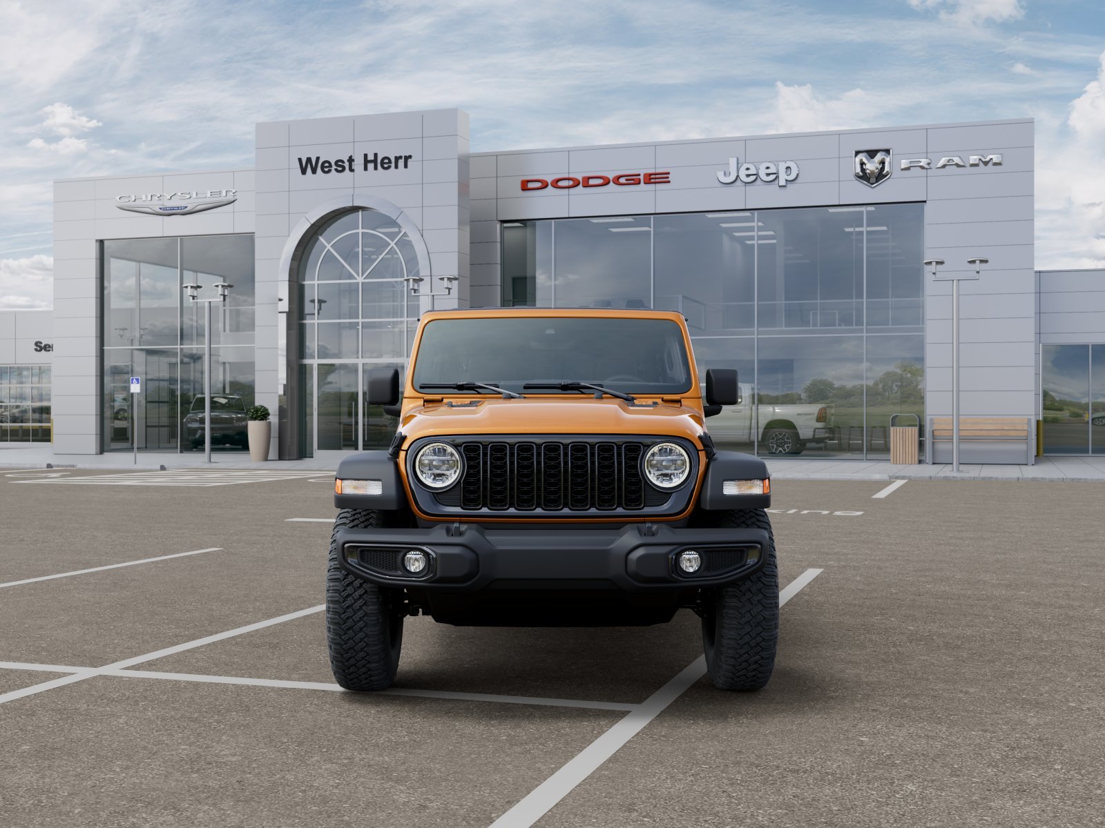 New 2026 Goldilocks Exterior Paint Jeep WRANGLER 4-DOOR WILLYS image 32