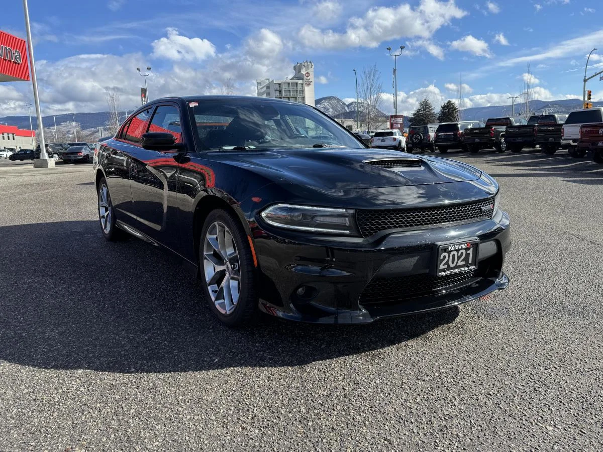Used 2021 Black Dodge GT RWD image 4