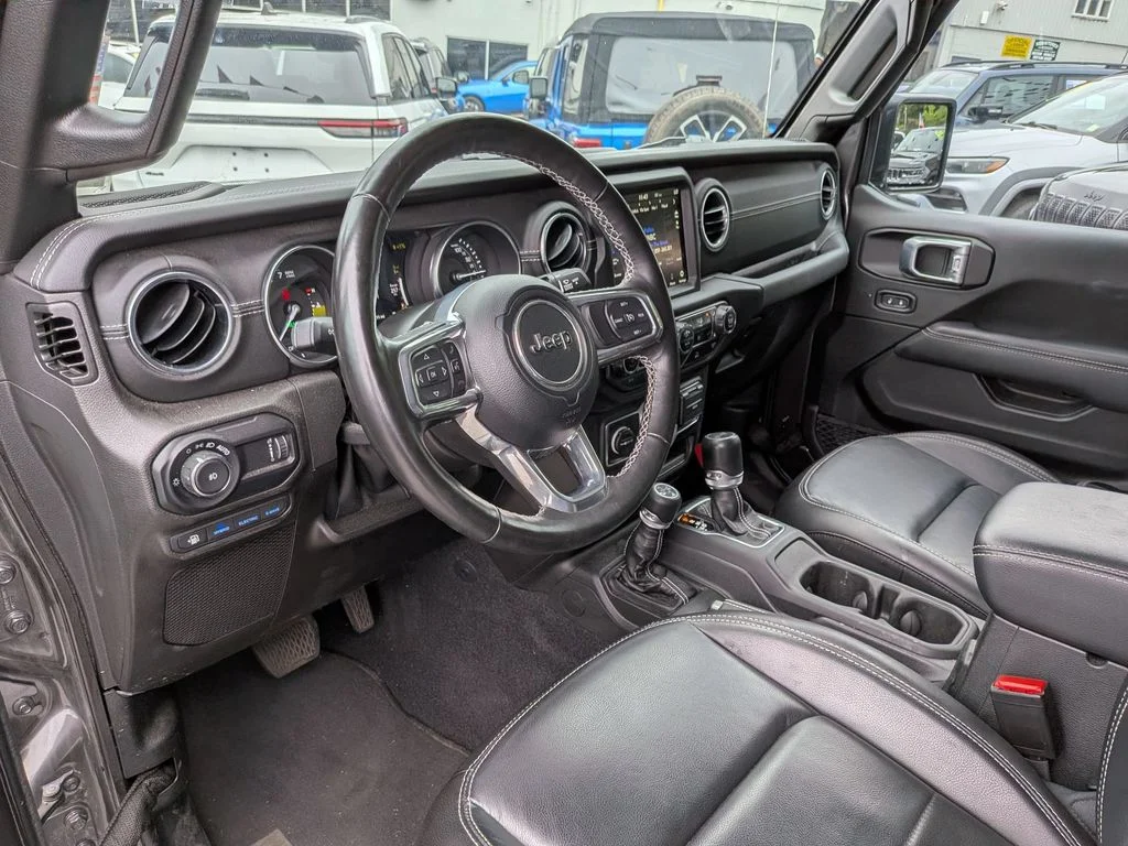 Used 2023 Gray Jeep Sahara 4xe image 13