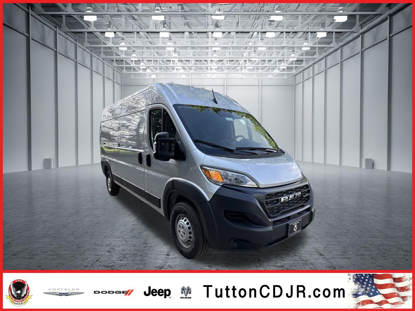 New 2026 Bright Silver Metallic Clear-Coat Exterior Paint RAM Tradesman image 1
