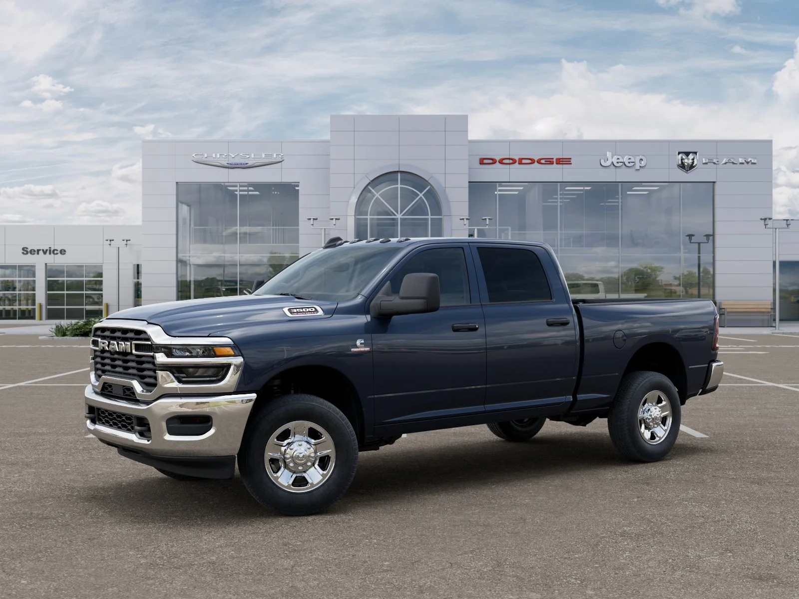 New 2026 Forged Blue Metallic Exterior Paint RAM Tradesman image 58