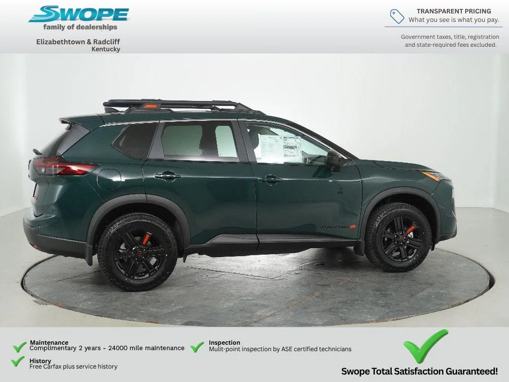 New 2026 Obsidian Green Nissan Rock Creek image 3