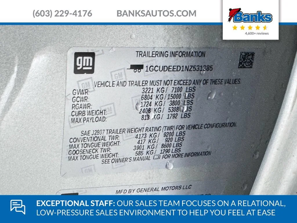 Certified Used 2022 Silver Ice Metallic Chevrolet RST image 10