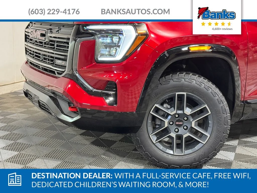 New 2026 Volcanic Red Tintcoat GMC AT4 image 3