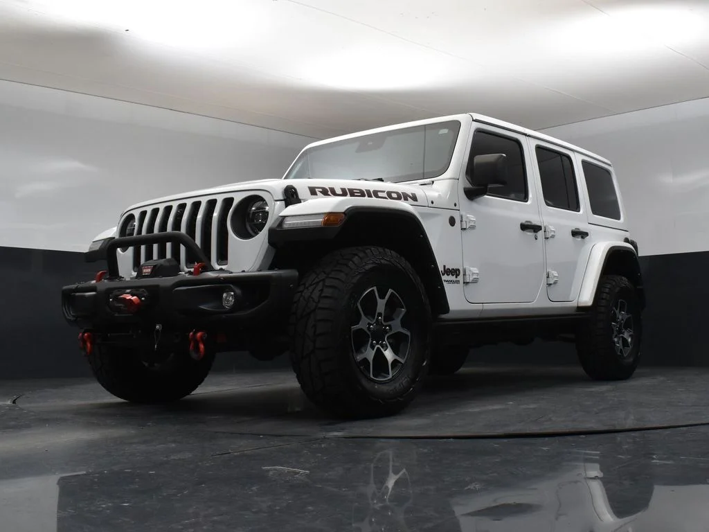 Used 2021 White Jeep Unlimited Rubicon image 35