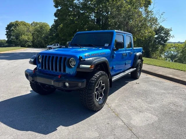 Used 2021 Blue Jeep Rubicon image 3