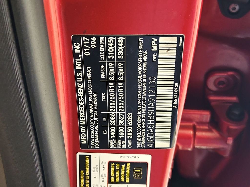 Used 2017 Red Mercedes-Benz GLE 350 image 32