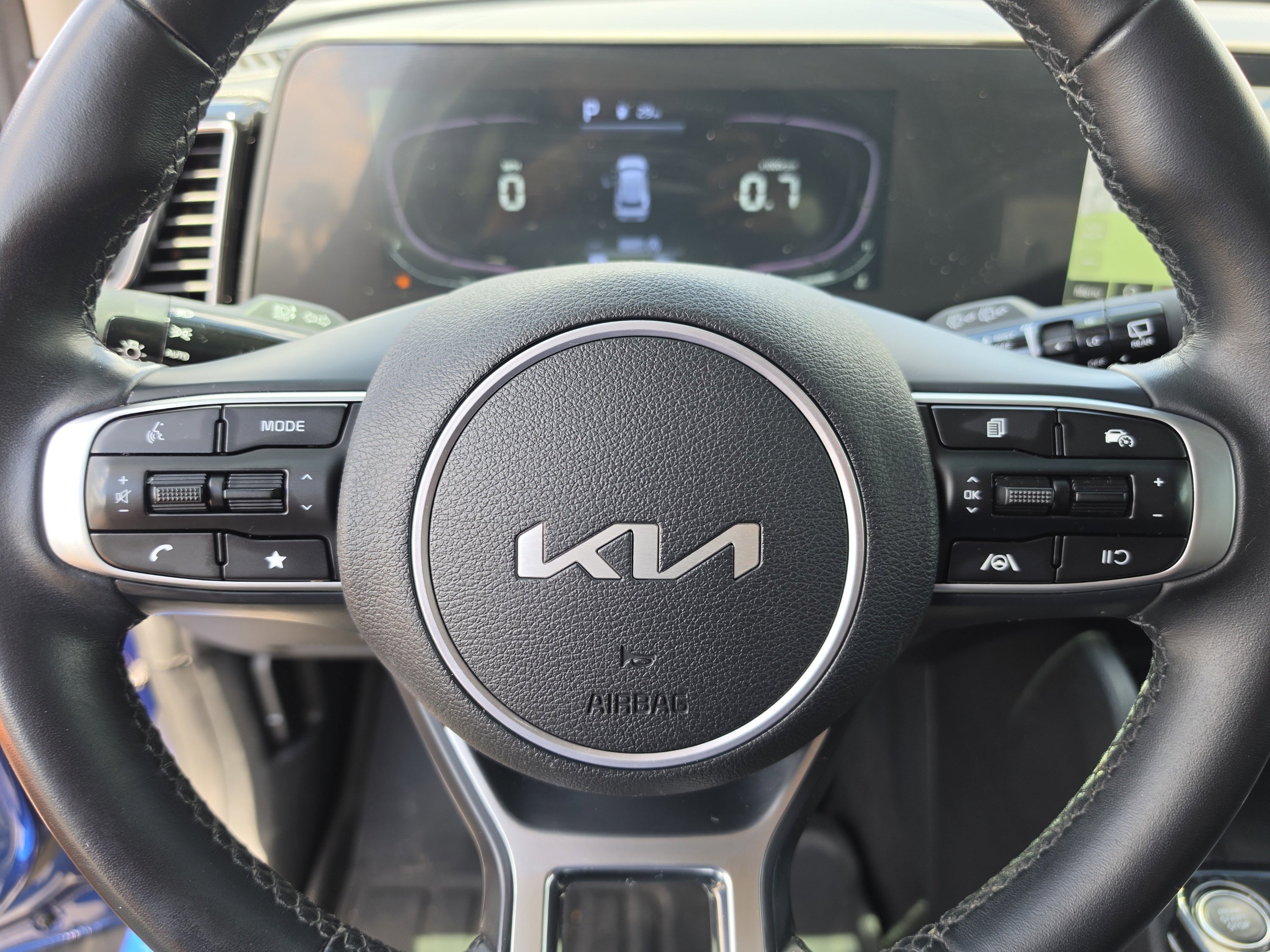 Used 2023 Sapphire Blue Kia EX image 34