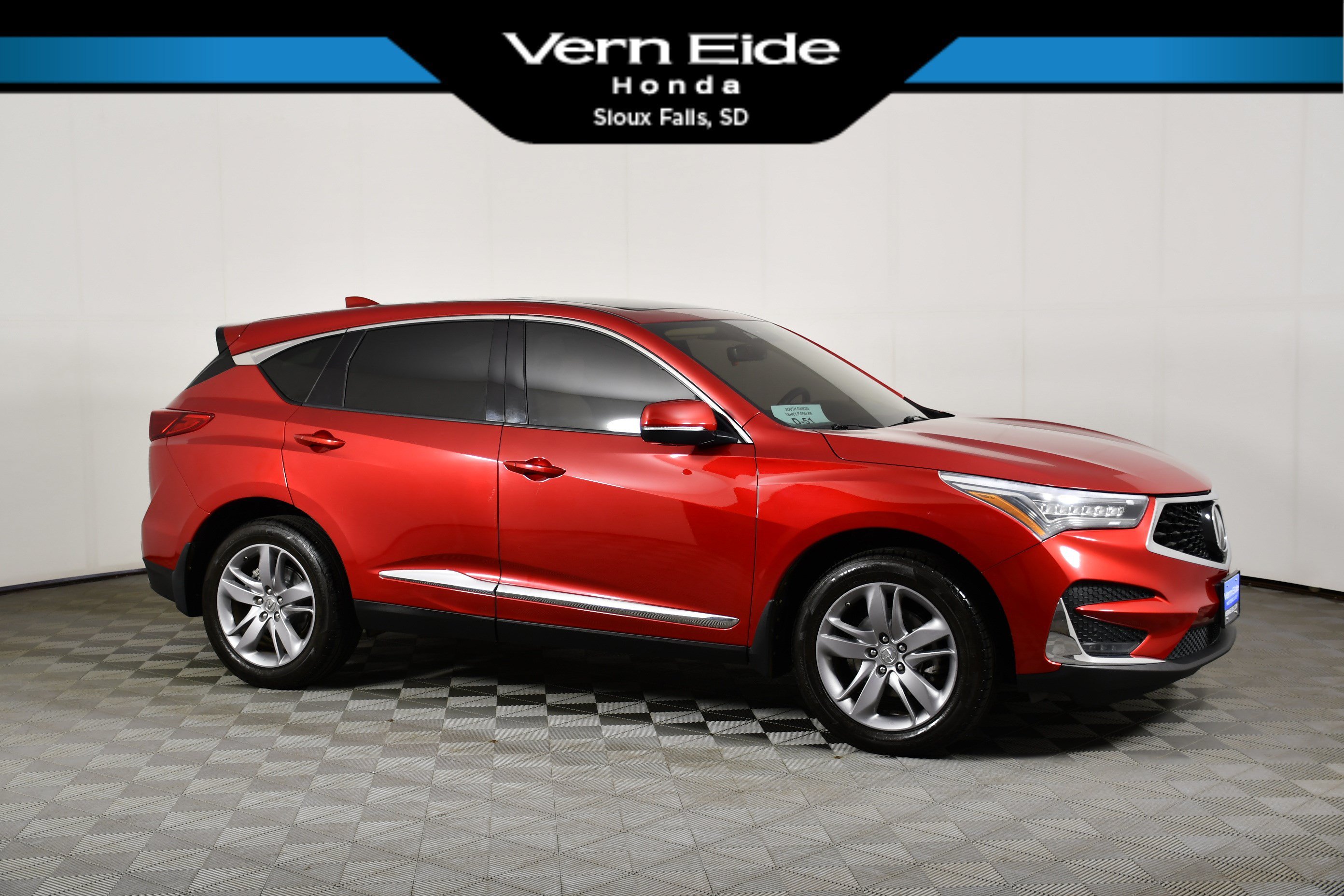 Used 2019 Maroon Acura w/Advance Pkg image 1