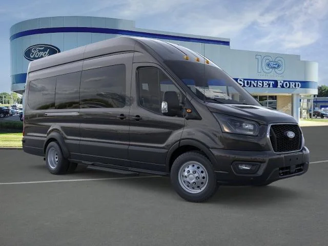 New 2026 Agate Black Metallic Ford Passenger Van XLT image 7