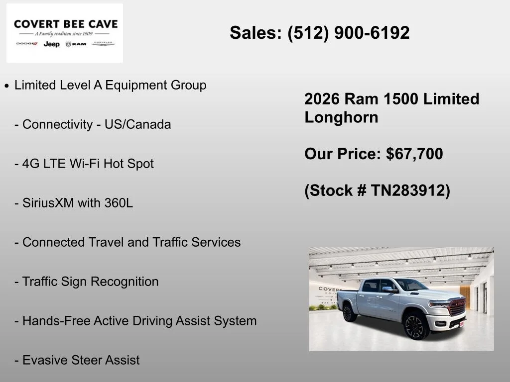 New 2026 Ivory White Tri-Coat Pearl-Coat Exterior Paint RAM Limited image 25