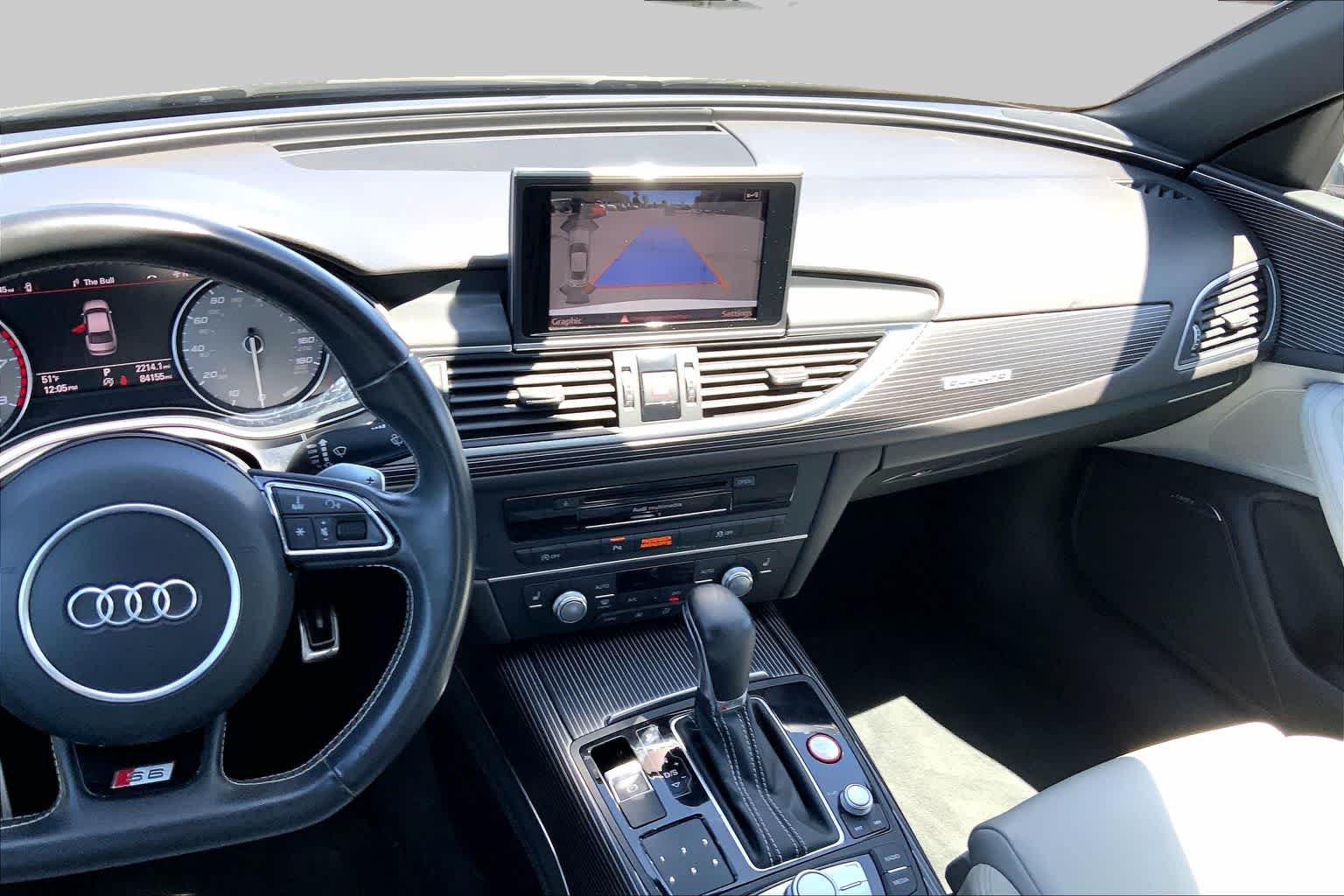 Used 2017 Glacier White Metallic Audi Premium Plus image 6