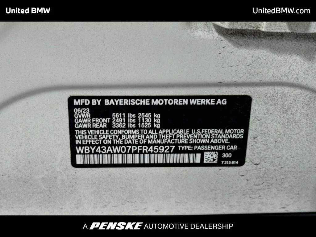 Certified Used 2023 Alpine White BMW eDrive35 image 22