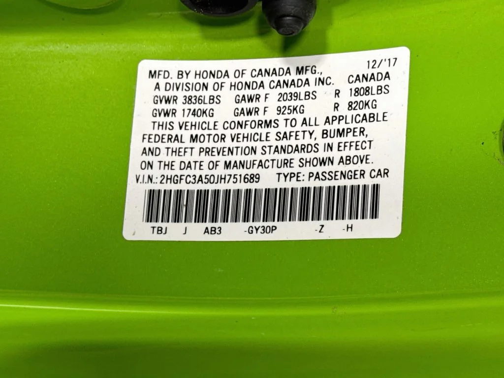 Used 2018 Green Honda Si image 39