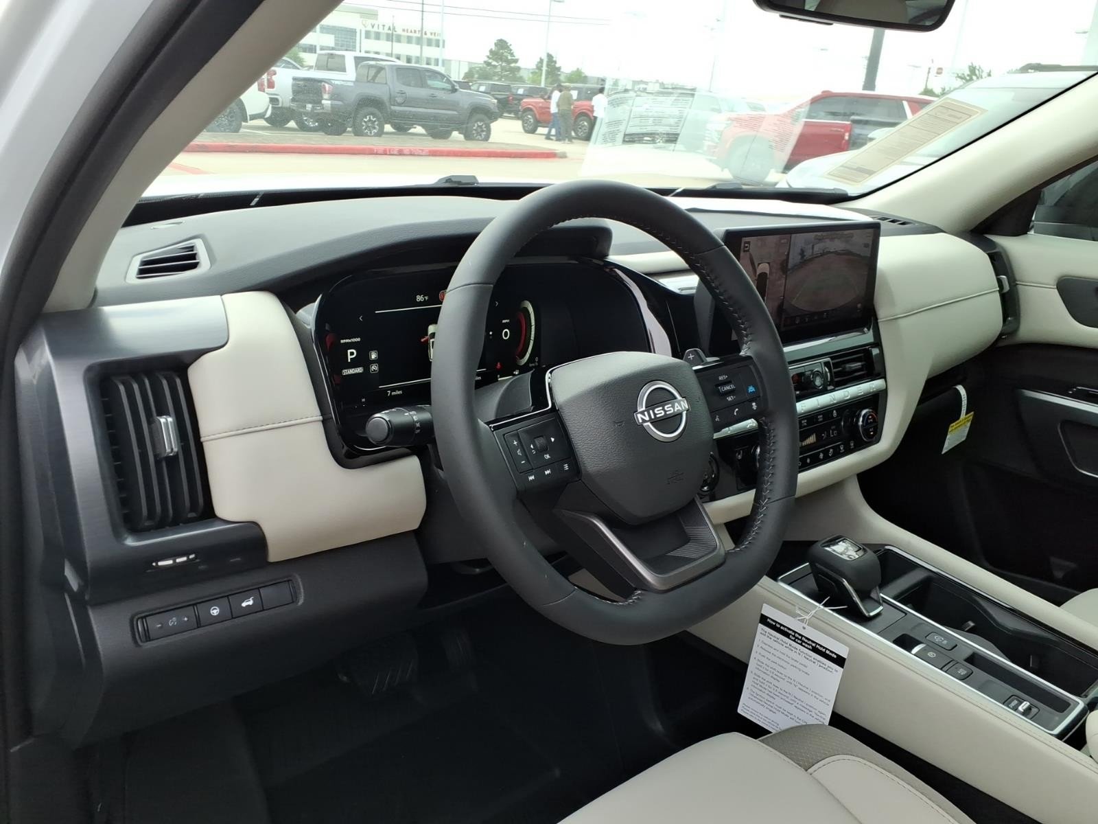 2026 Nissan Pathfinder SL White at Robbins Nissan