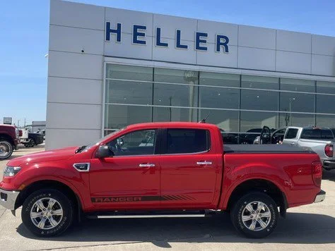Used 2020 Race Red Ford XLT image 3