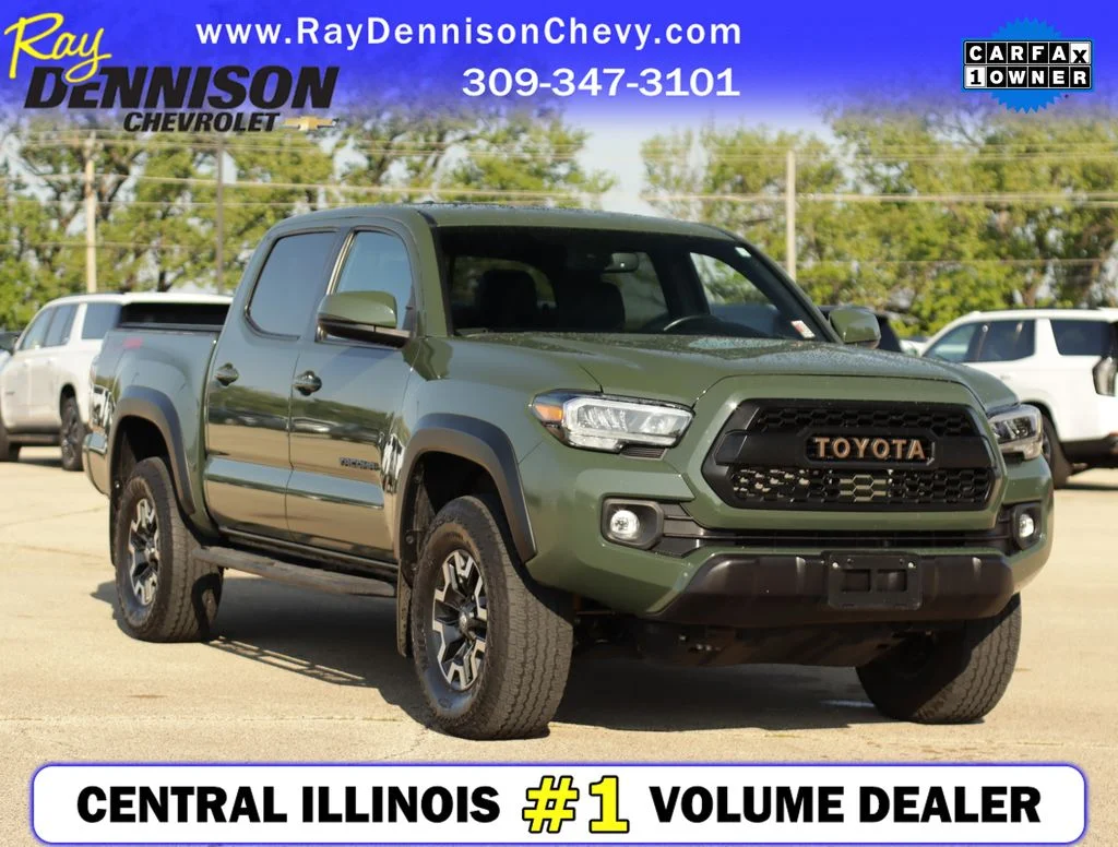 Used 2022 Green Toyota TRD Off-Road image 1