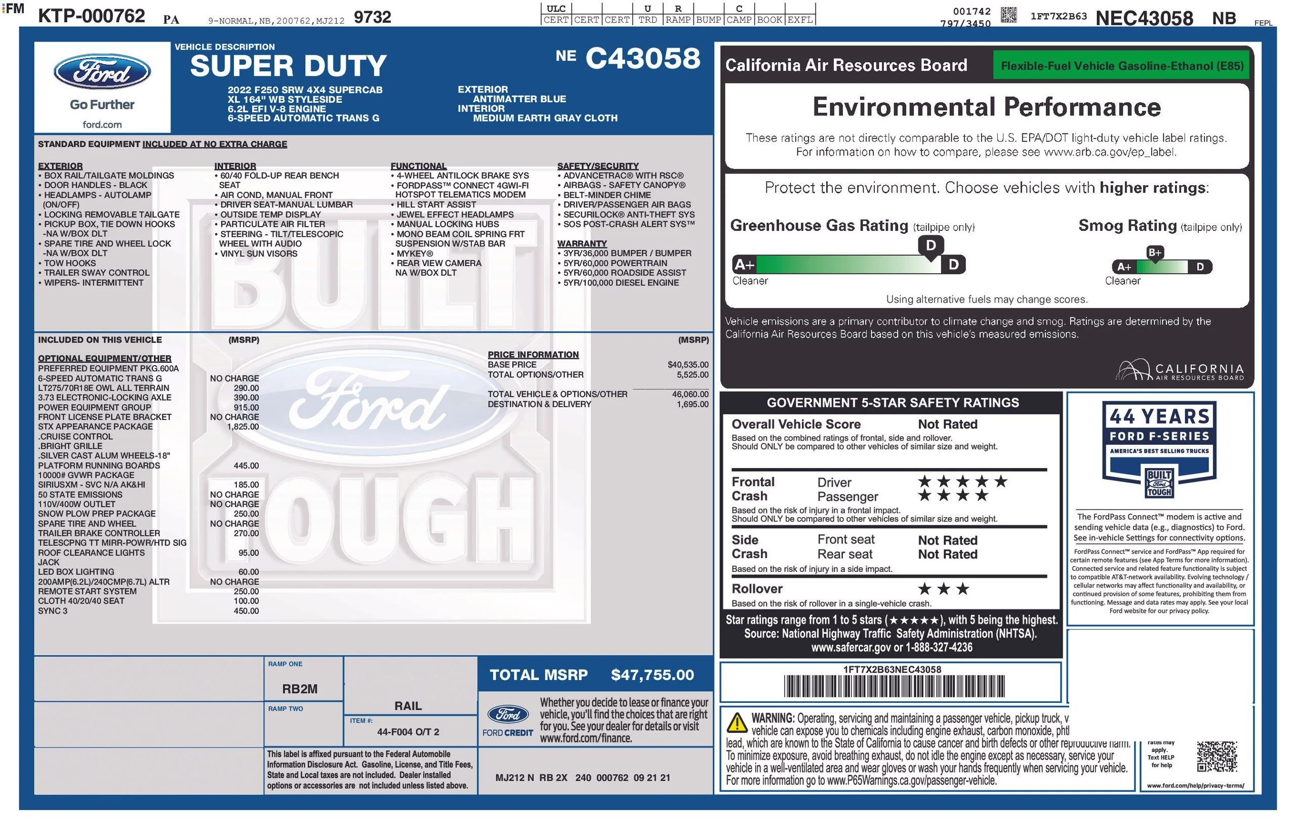 Used 2022 Blue Ford XL image 5