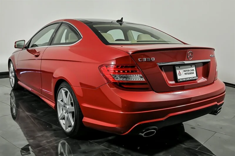 Used 2012 Mars Red Mercedes-Benz C 350 4MATIC® image 7