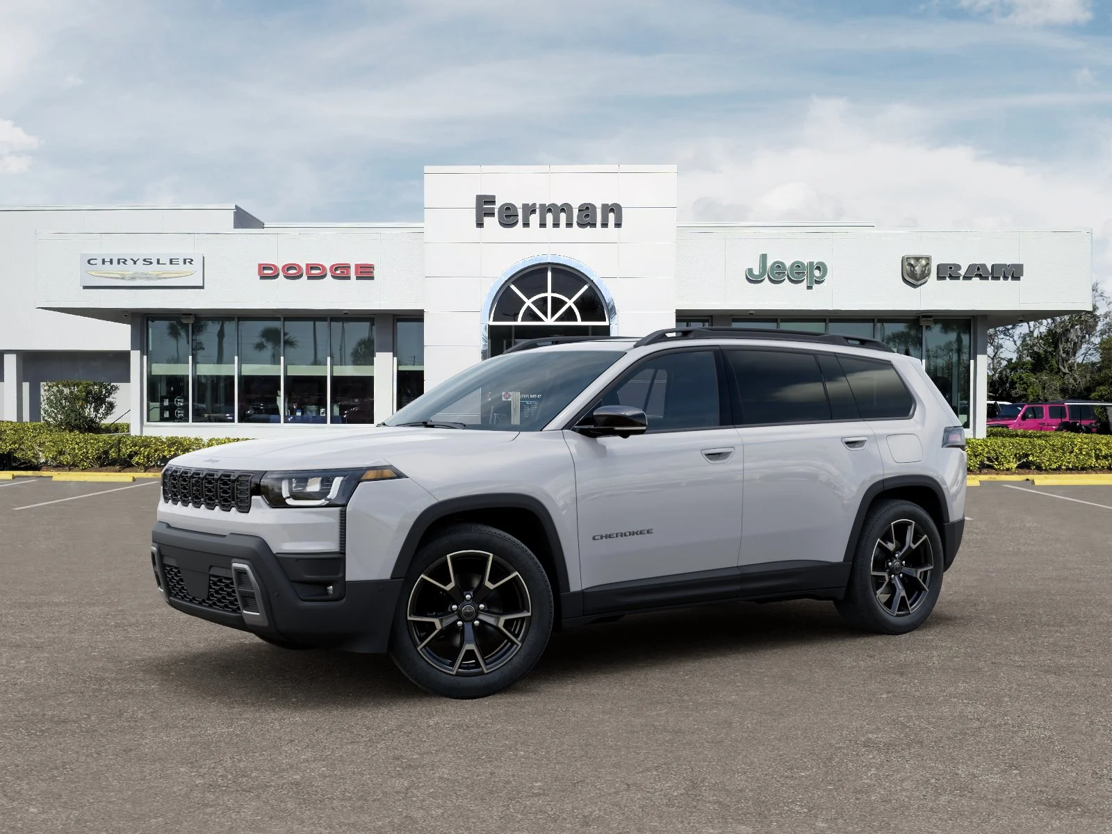 New 2026 Bright White Clear-Coat Exterior Paint Jeep Overland image 33
