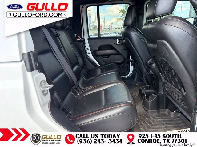 Used 2020 Bright White Clearcoat Jeep Rubicon image 6