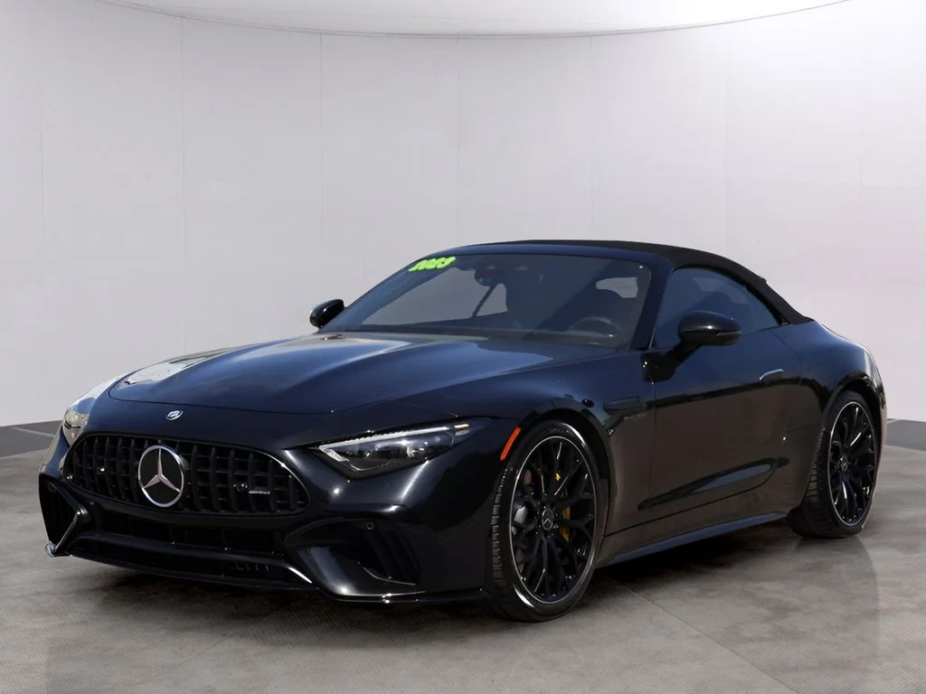 Certified Used 2023 Obsidian Black Metallic Mercedes-Benz SL 63 AMG® image 5