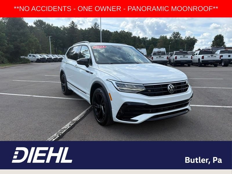 Used 2023 White Volkswagen 2.0T SE R-Line Black image 1