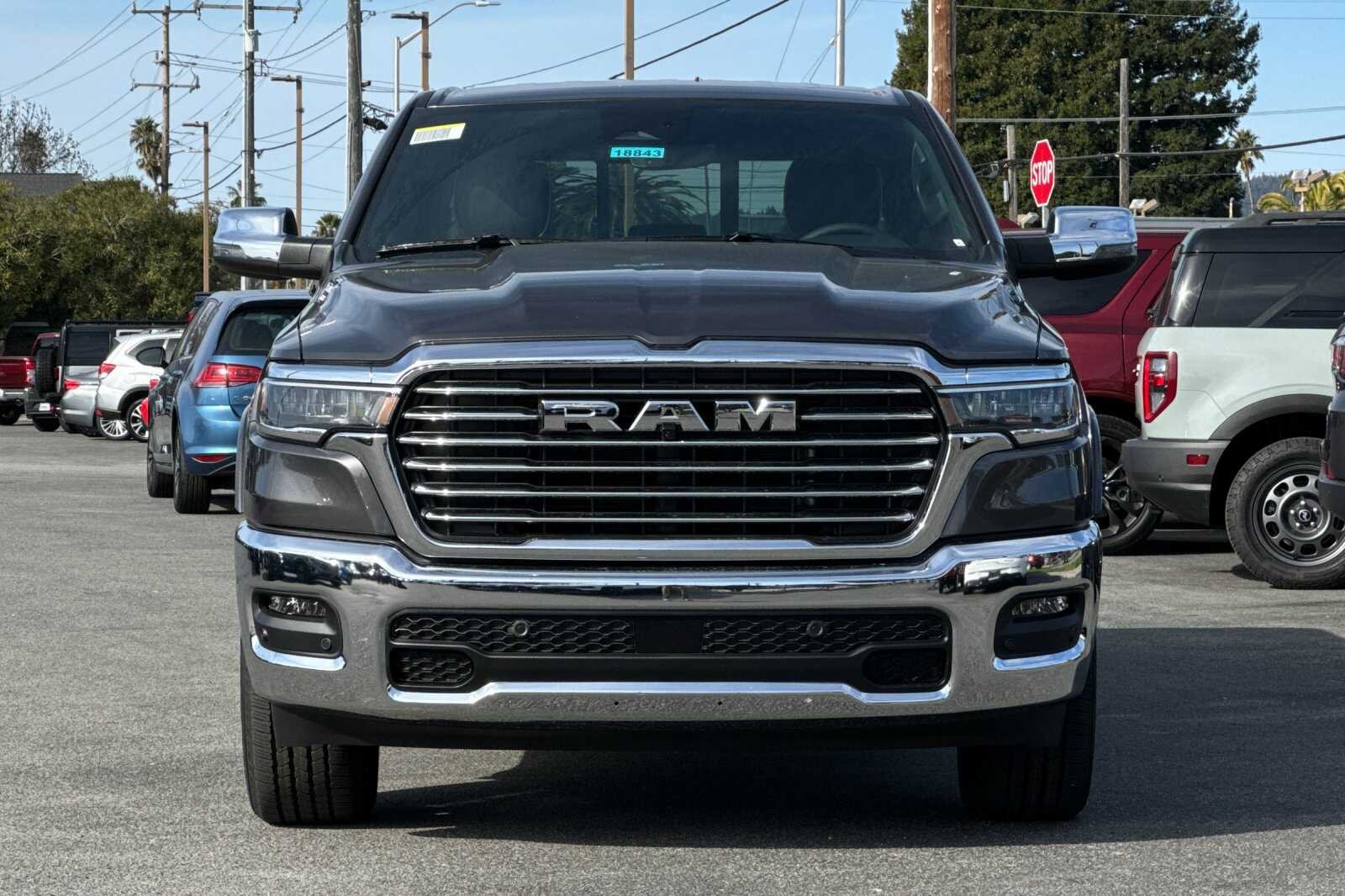 New 2026 Granite Crystal Metallic Clear-Coat Exterior Paint RAM LARAMIE image 9
