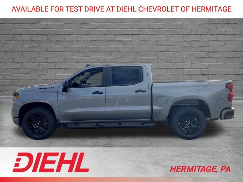 New 2026 Sterling Gray Metallic Chevrolet Custom image 3
