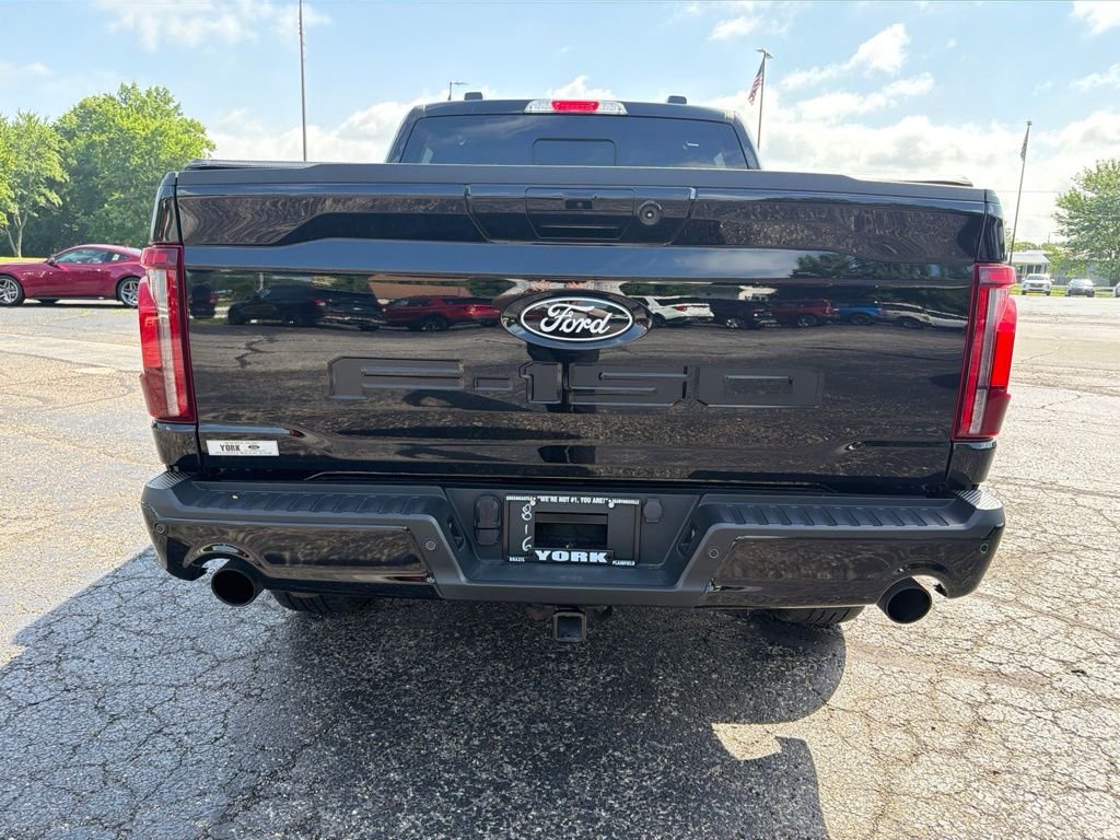 Used 2025 Agate Black Metallic Ford Lariat image 5
