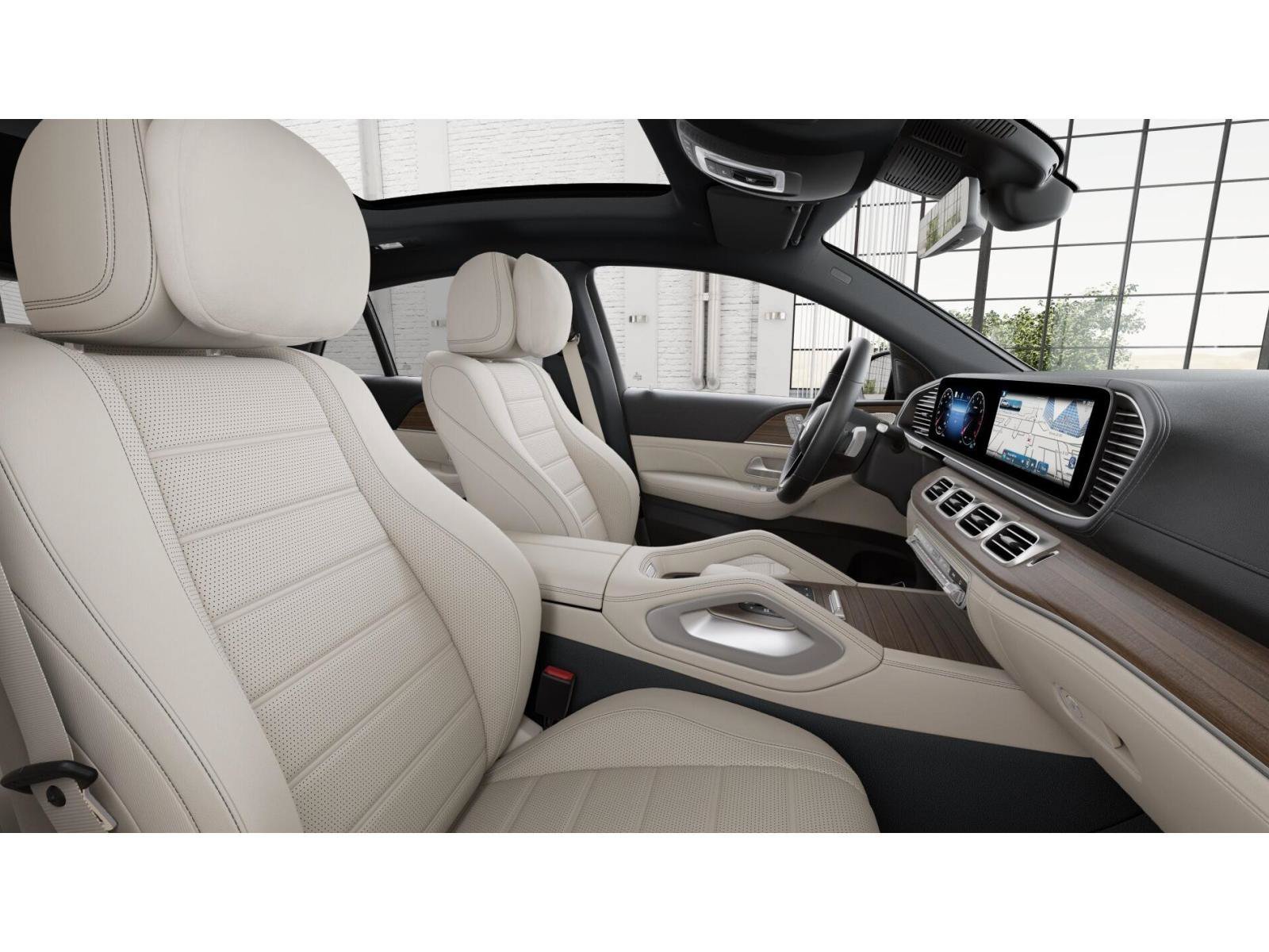 New 2026 MANUFAKTUR Moonlight White Metallic Mercedes-Benz GLE 450 Coupe image 4