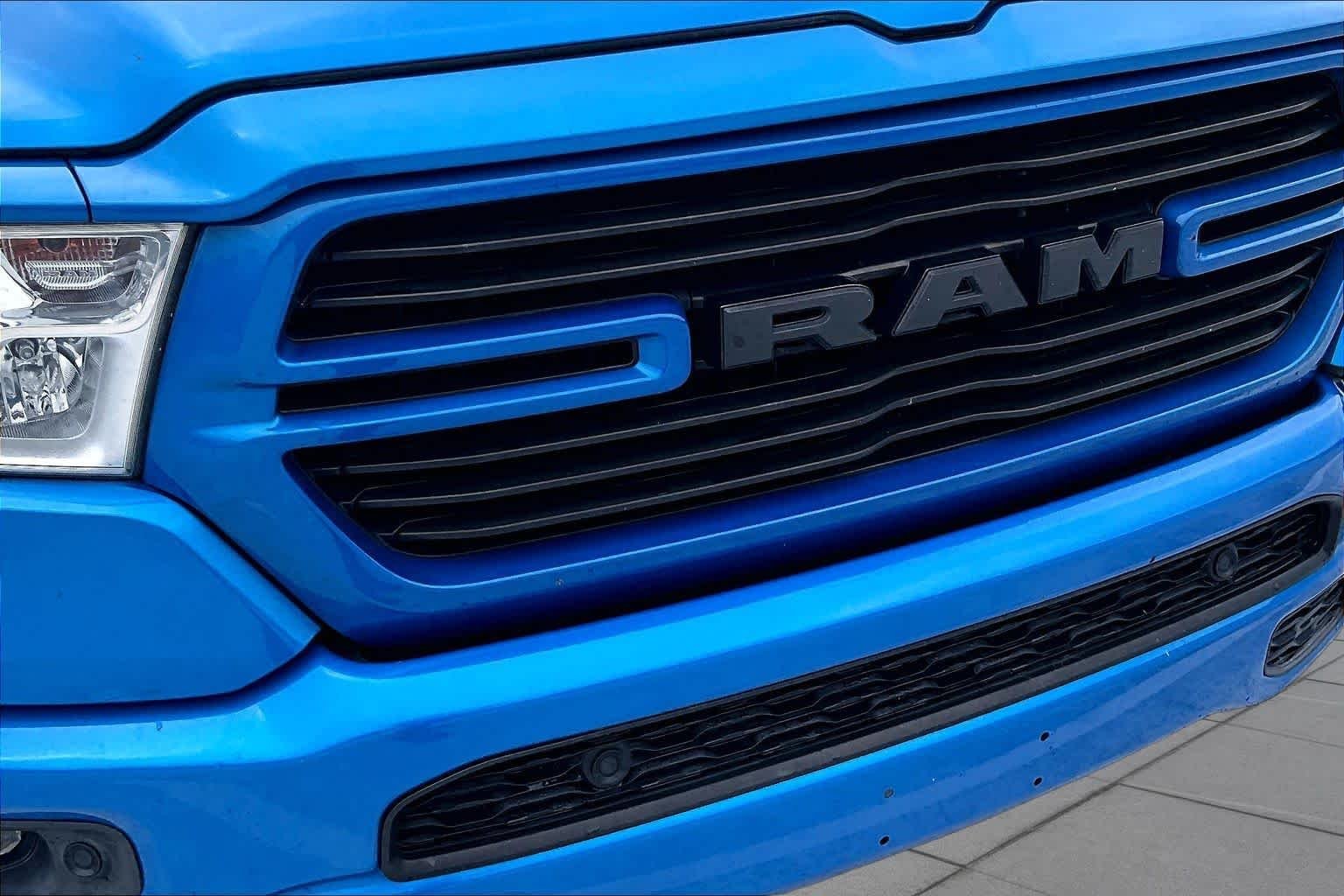 Used 2021 Hydro Blue Pearlcoat Ram Big Horn image 29