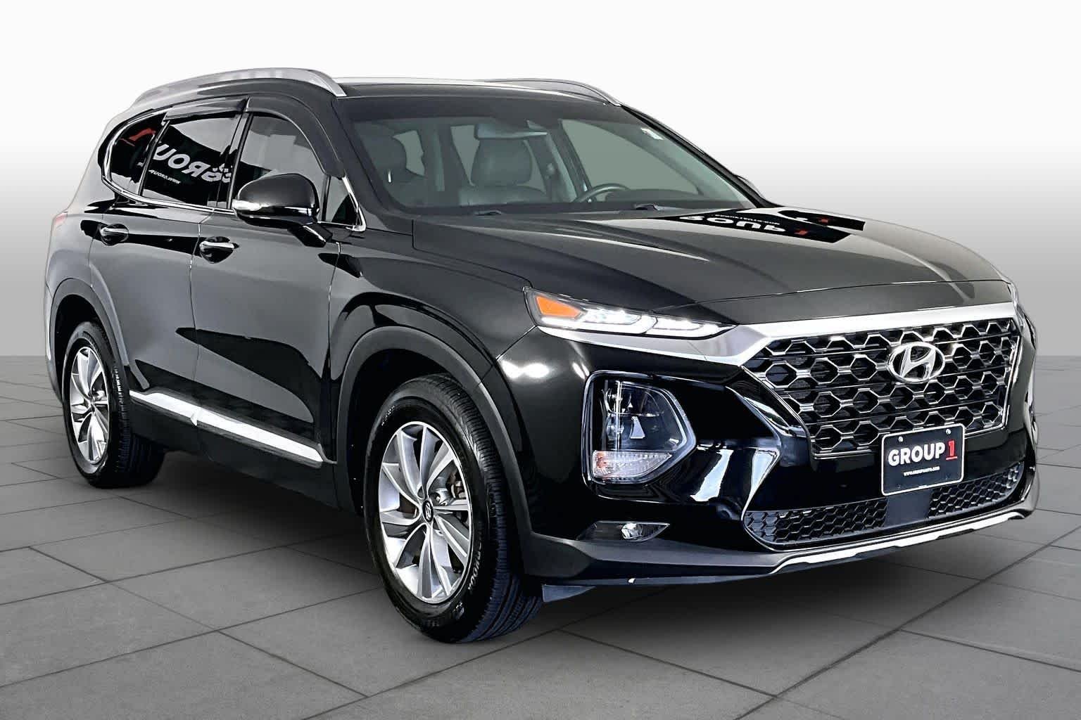 Used 2020 Twilight Black Hyundai SEL image 2