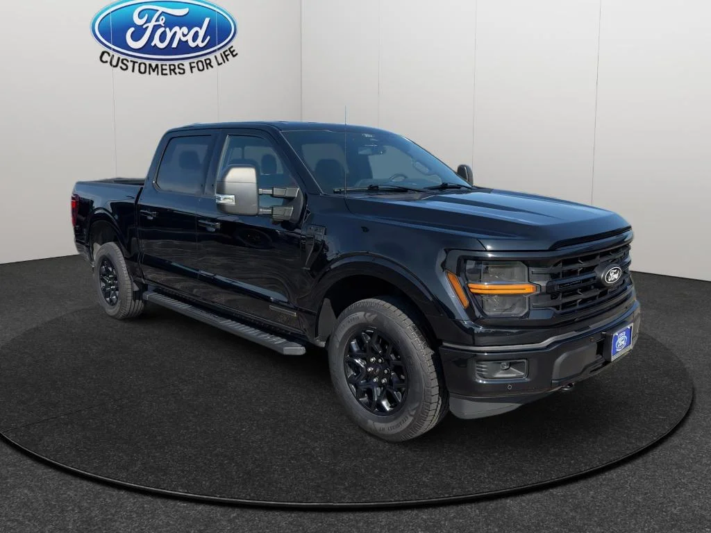 Agate Black 2025 Ford F-150 Pickup Truck Four-Wheel Drive