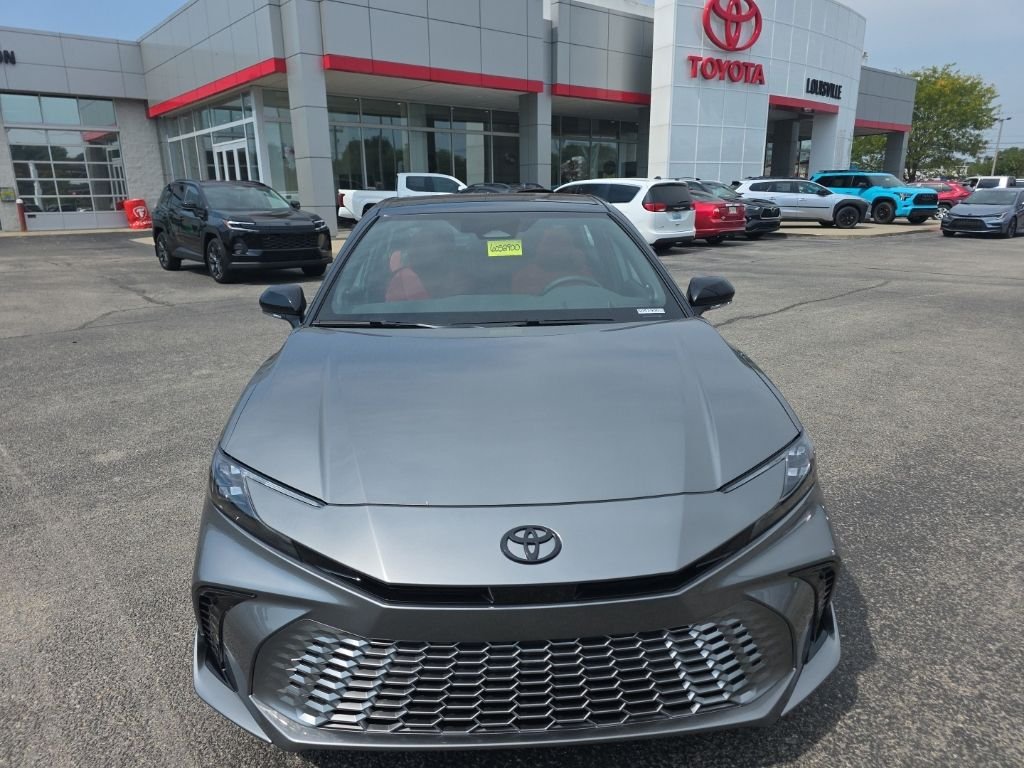 New 2026 Heavy Metal with Midnight Black Metallic roof Toyota XSE image 3