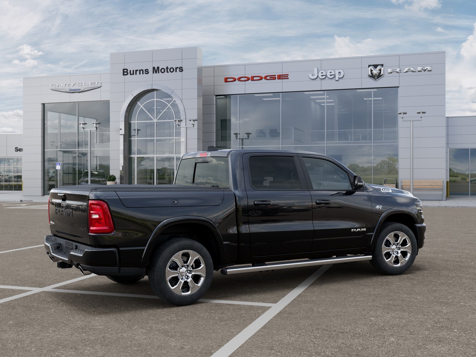 New 2026 Diamond Black Crystal Pearlcoat RAM Lone Star Sport image 30