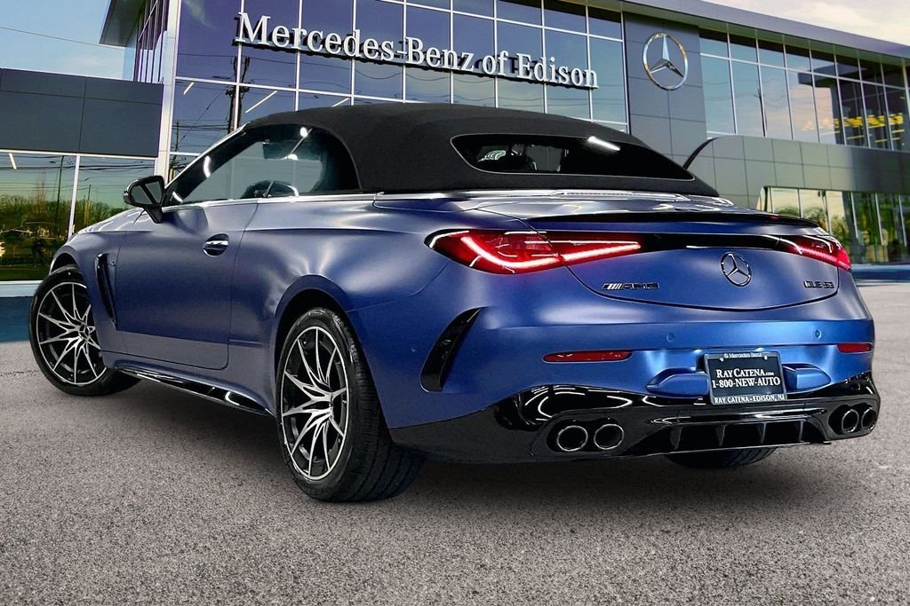 New 2026 MANUFAKTUR Starling Blue Magno Mercedes-Benz AMG® CLE 53 4MATIC+ Cabriolet image 3